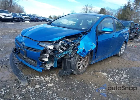2021 Toyota Prius Le из США, поврежденный, VIN JTDKAMFU2M3134519